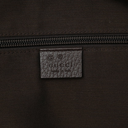 Gucci Monogram Travel Backpack Dark Brown 6 of 12