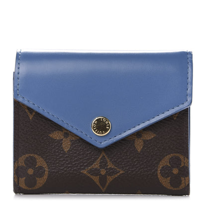 Louis Vuitton Monogram Zoe Wallet Blue Jean 1 of 7