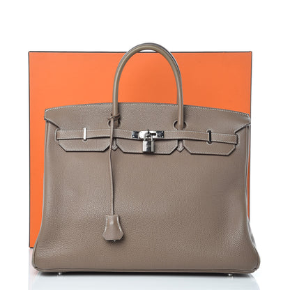 Hermes Togo Birkin 40 Etoupe 47 of 47