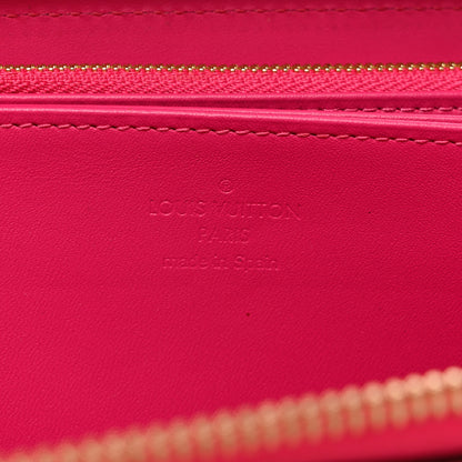 Louis Vuitton Vernis Valentine Zippy Wallet Fuchsia 6 of 7