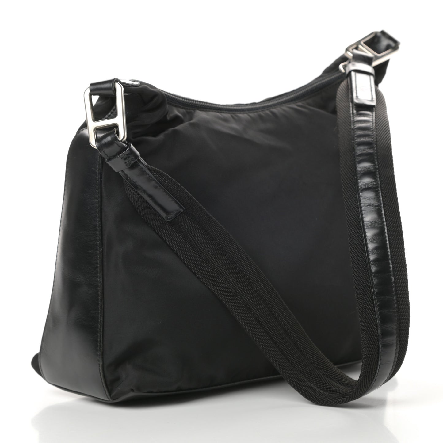 Tessuto Nylon Shoulder Bag Black