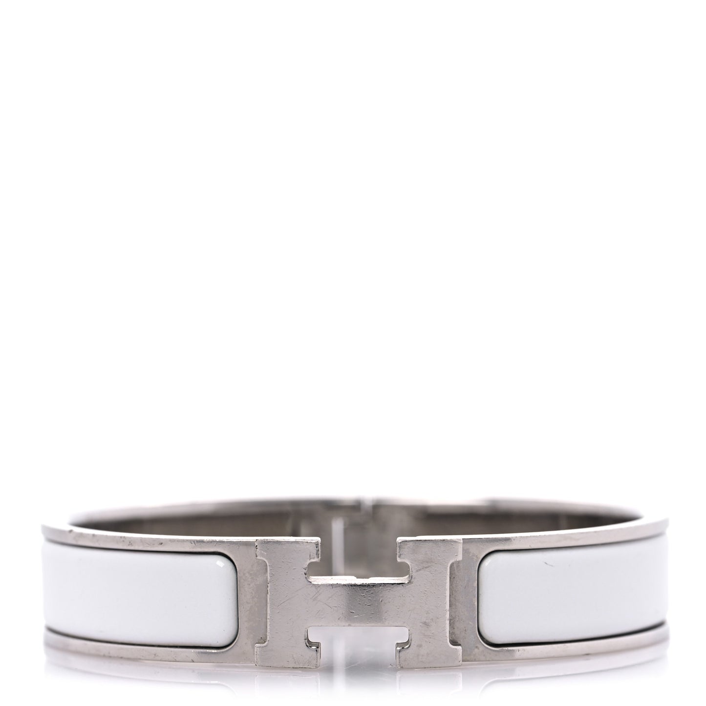 Enamel Narrow Clic Clac H Bracelet