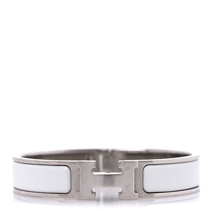 Hermes Enamel Narrow Clic Clac H Bracelet 1 of 8