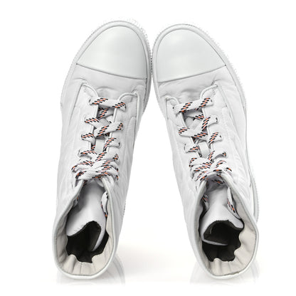 Hermes Calfskin Parachute Fresh Ankle Boots 37 White 2 of 14