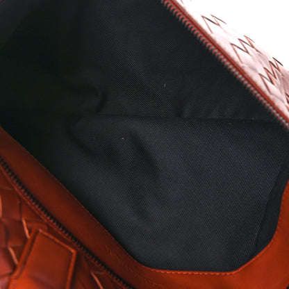 Bottega Veneta Nappa Intrecciato Briefcase Rust 6 of 10