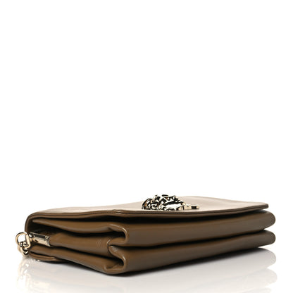 Versace Nappa Palazzo Sultan Shoulder Bag Brown 4 of 10
