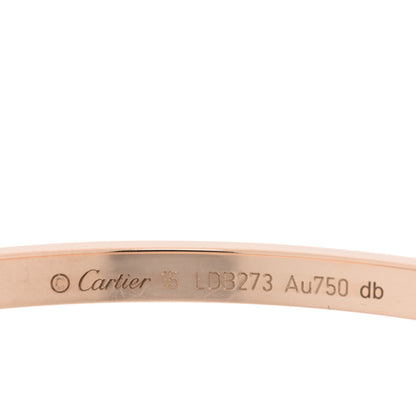 Cartier 18K Pink Gold Small LOVE Bracelet 15 4 of 7