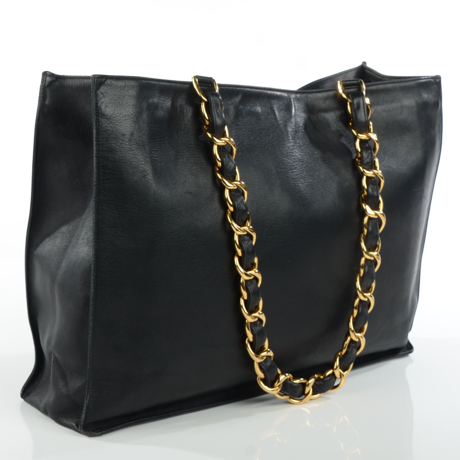 Chanel Lambskin Jumbo Shoulder Bag Black 4 of 10