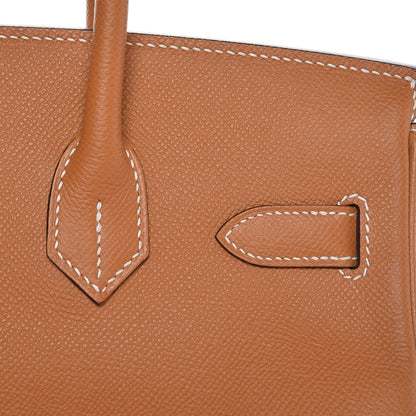 Hermes Epsom Birkin 30 Toffee 33 of 39
