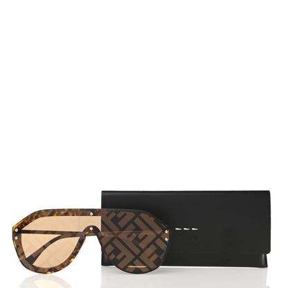 Fendi FF Fabulous Shield Sunglasses FF M0039/G/S Beige 8 of 8
