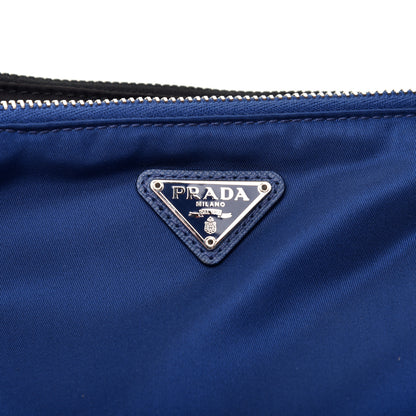 Prada Tessuto Nylon Pouch Set Royal Black 11 of 14