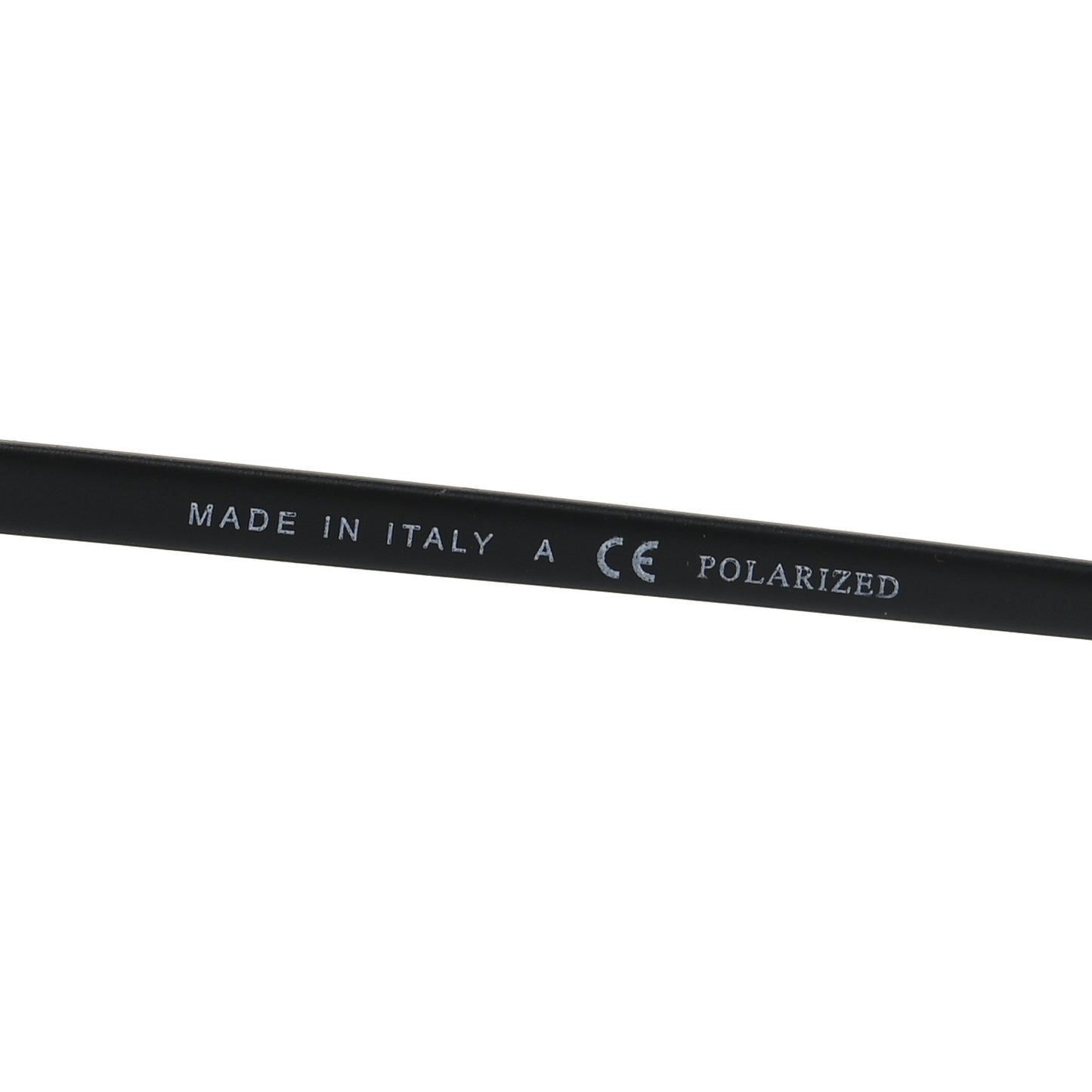 Metal Crystal Polarized Sunglasses 4258-B Black