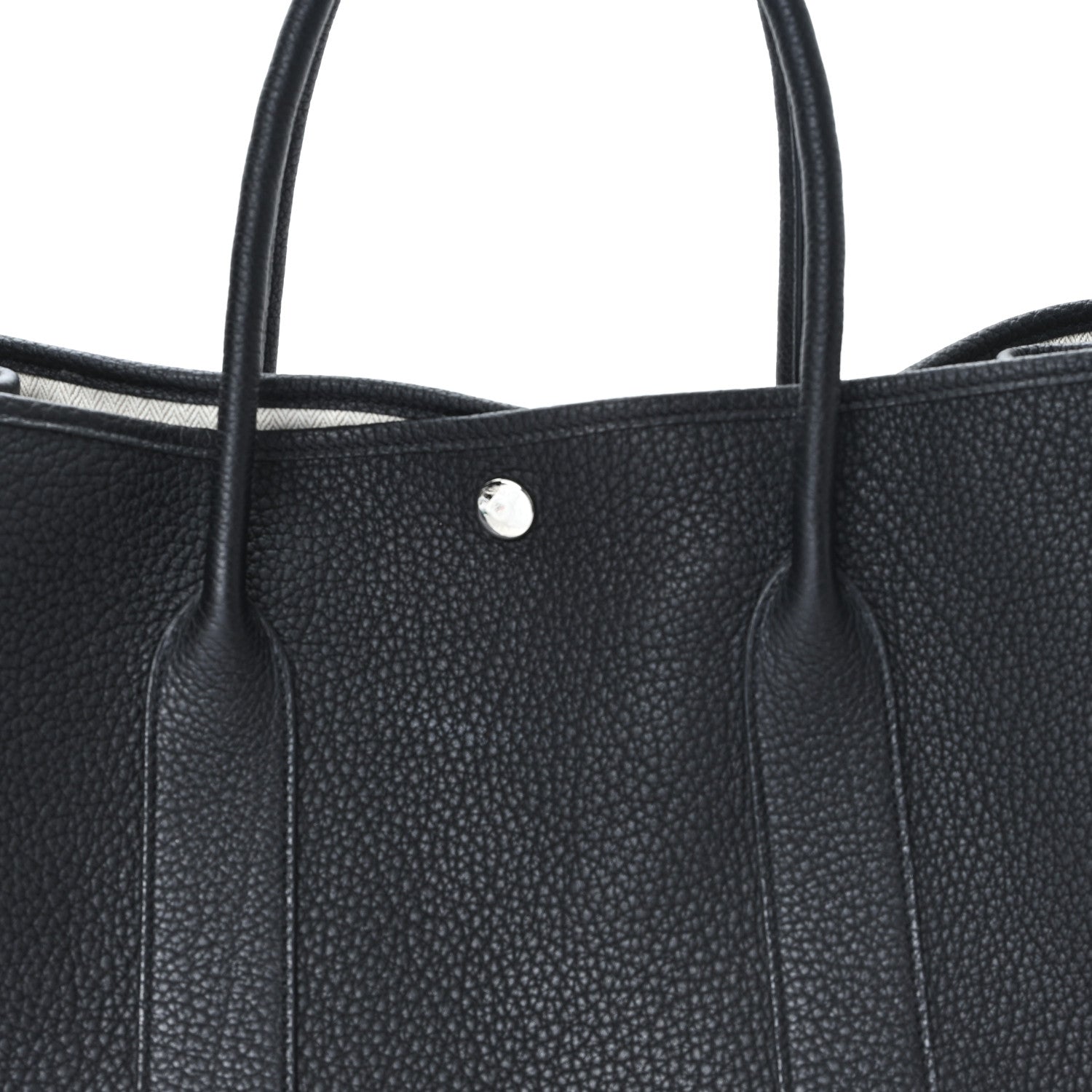 Hermes Negonda Garden Party Tote 36 MM Black 1864265 – FASHIONPHILE