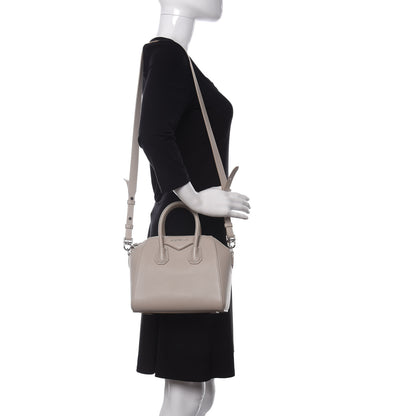 Givenchy Sugar Goatskin Mini Antigona Beige Buff 2 of 9