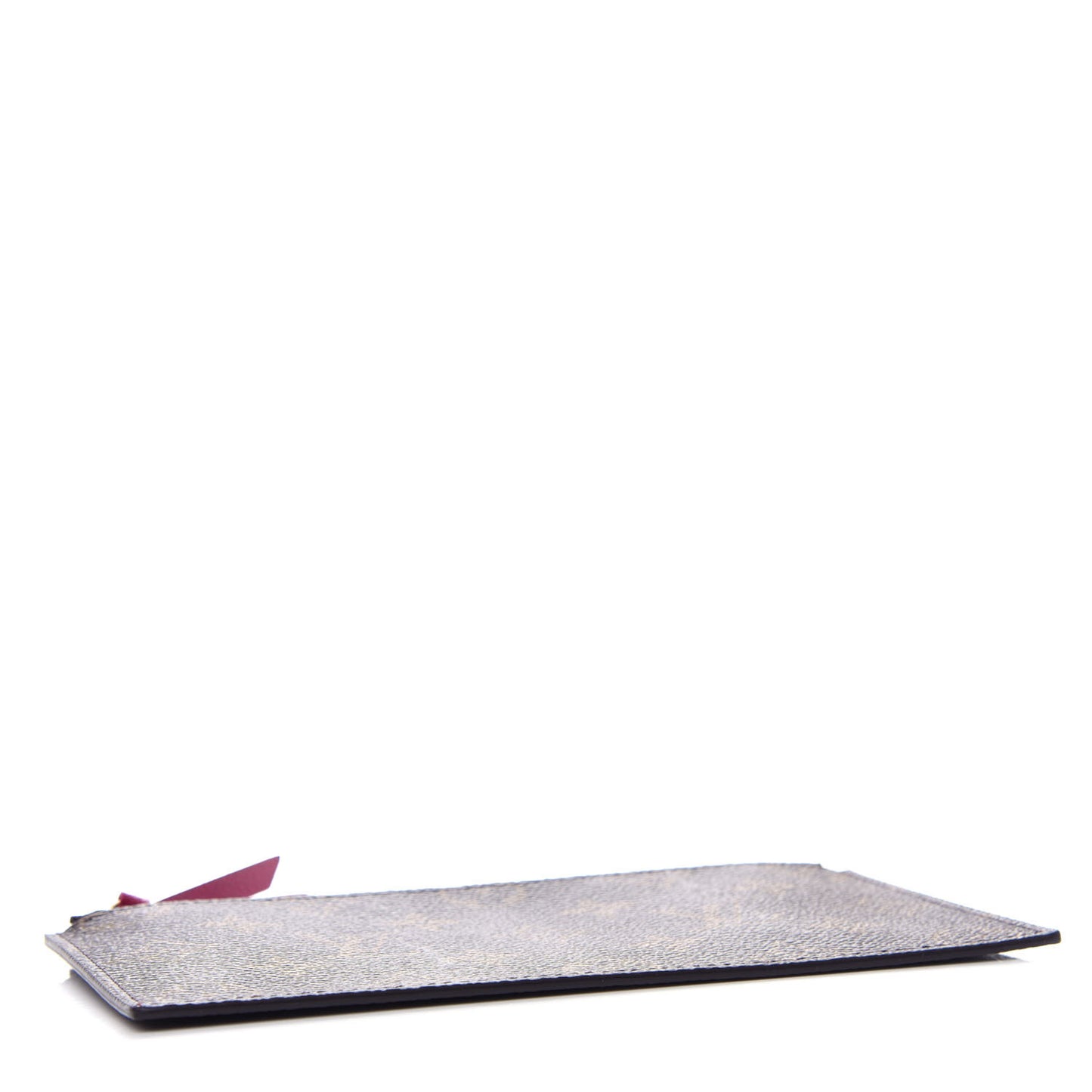 Monogram Felicie Chain Wallet Zippered Insert Fuchsia