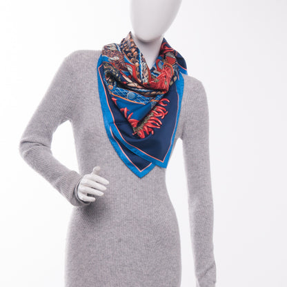 Hermes Silk Aux Pays Des Epices Scarf 90 2 of 8