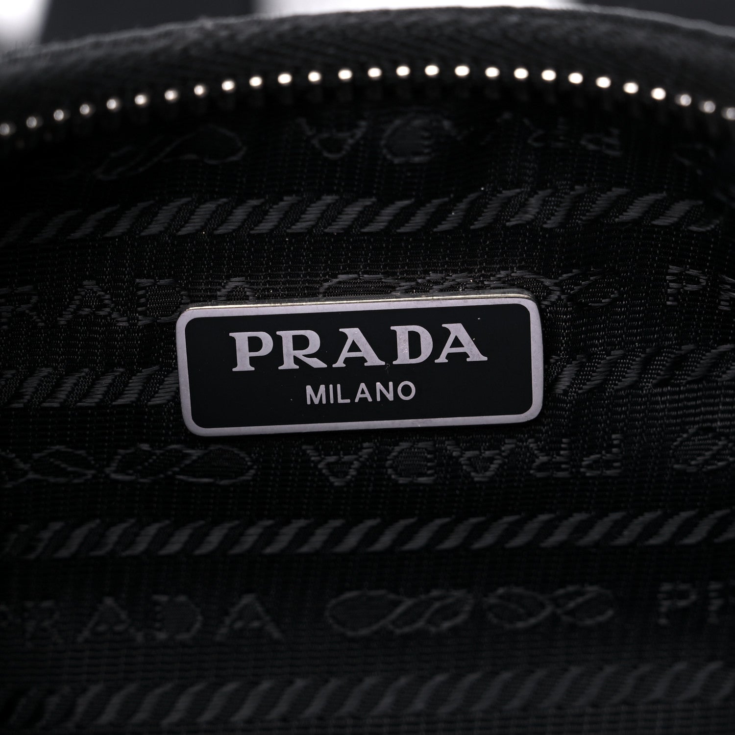 Prada Nylon Re-Edition 2005 Shoulder Bag Black 6 of 10
