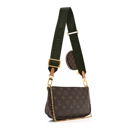 Louis Vuitton Monogram Multi Pochette Accessories Kaki 3 of 11