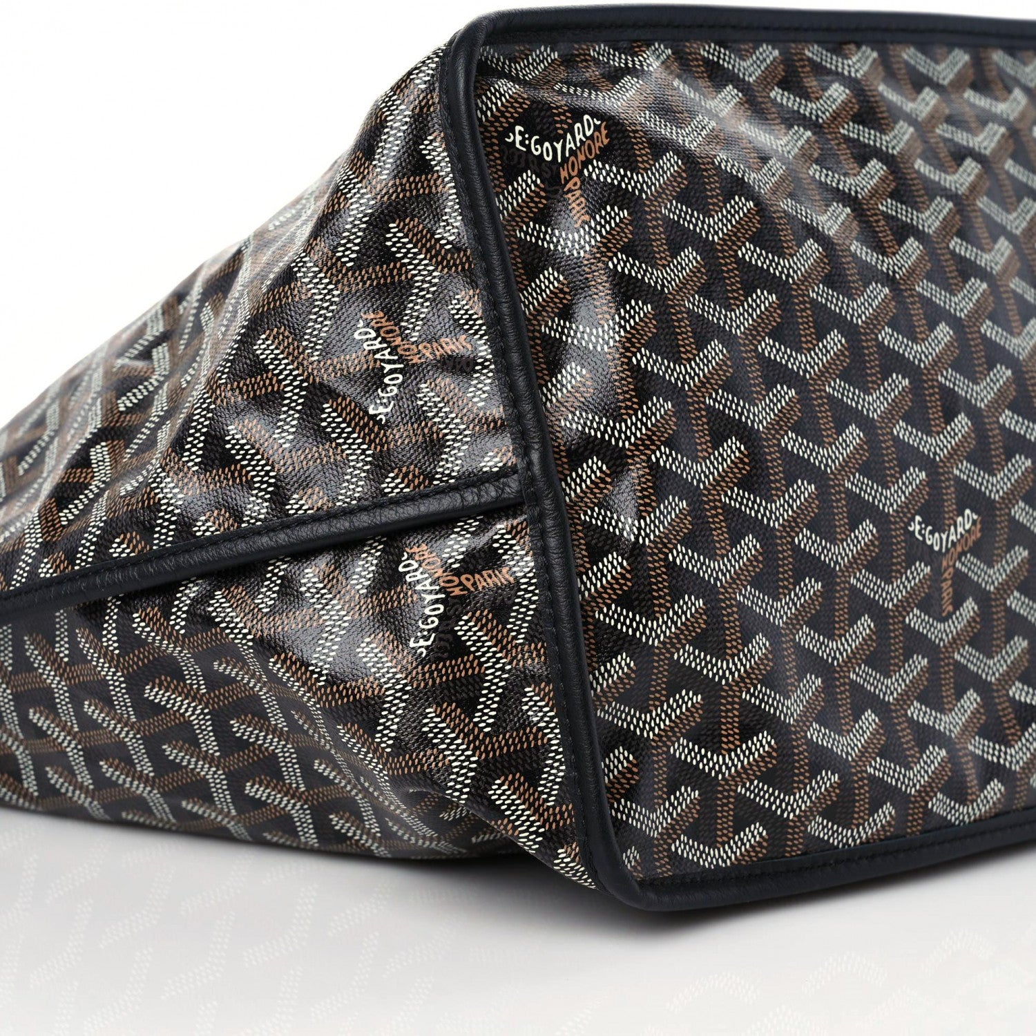 Goyard Goyardine Reversible Anjou GM Black 8 of 14