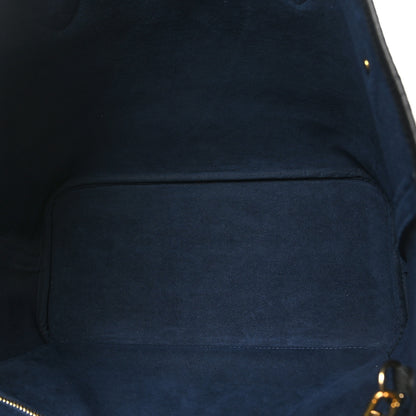 Louis Vuitton Empreinte Monogram Giant Neverfull MM Black 6 of 10