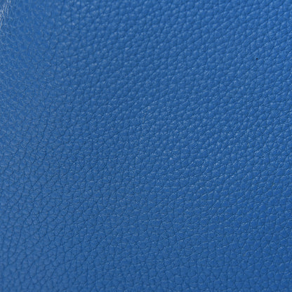 Hermes Taurillon Clemence Double Sens 36 Reversible Tote Mykonos Gris Tourterelle 19 of 21