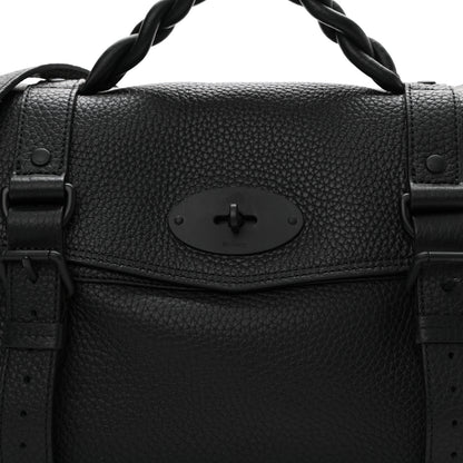 Mulberry Heavy Grain Mini Alexa Black 7 of 9