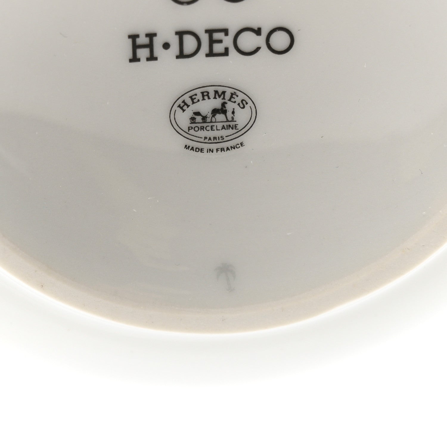 Hermes Porcelain H Deco Teapot Black 7 of 9