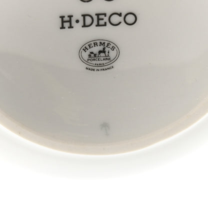 Hermes Porcelain H Deco Teapot Black 7 of 9