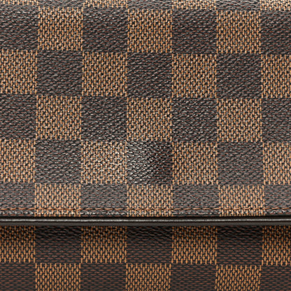 Louis Vuitton Damier Ebene Pochette Twin GM 7 of 9