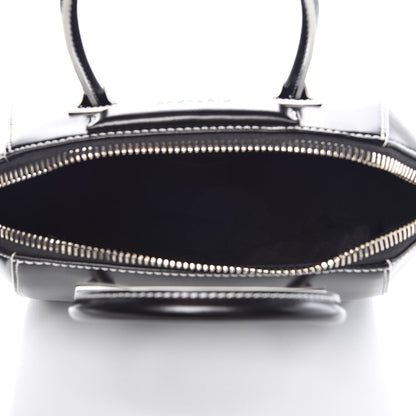 Givenchy Calfskin Contrast Topstitch Small Antigona Black White 5 of 7