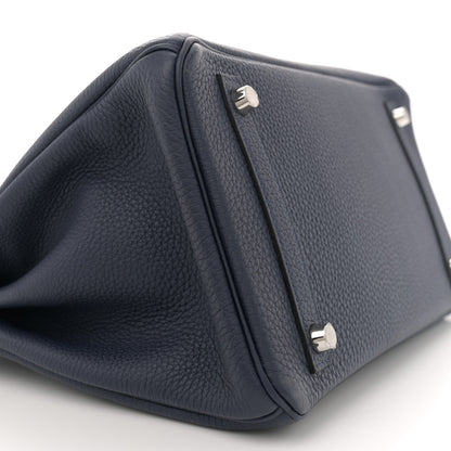 Hermes Togo Birkin 30 Bleu Nuit 9 of 10