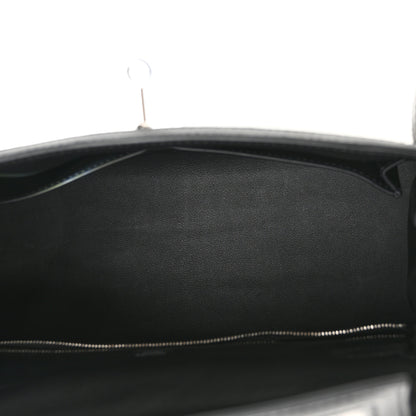 Hermes Toile Swift Kelly Sellier 28 Ecru Black 5 of 11