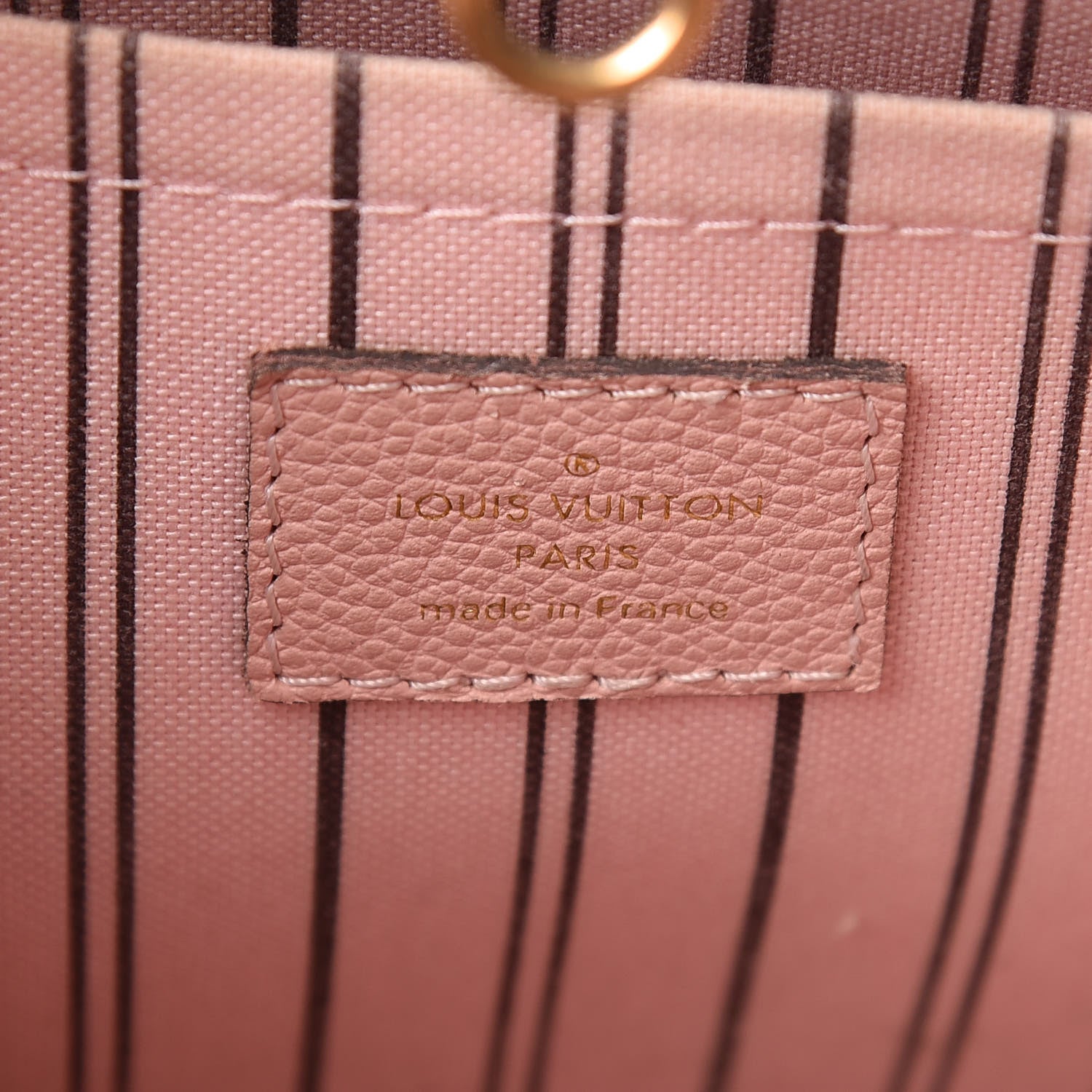 Louis Vuitton Empreinte Montaigne MM Rose Ballerine 7 of 13