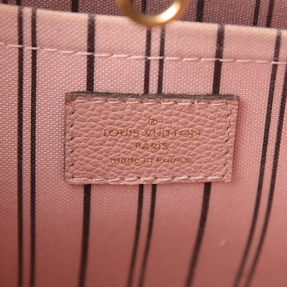 Louis Vuitton Empreinte Montaigne MM Rose Ballerine 7 of 13