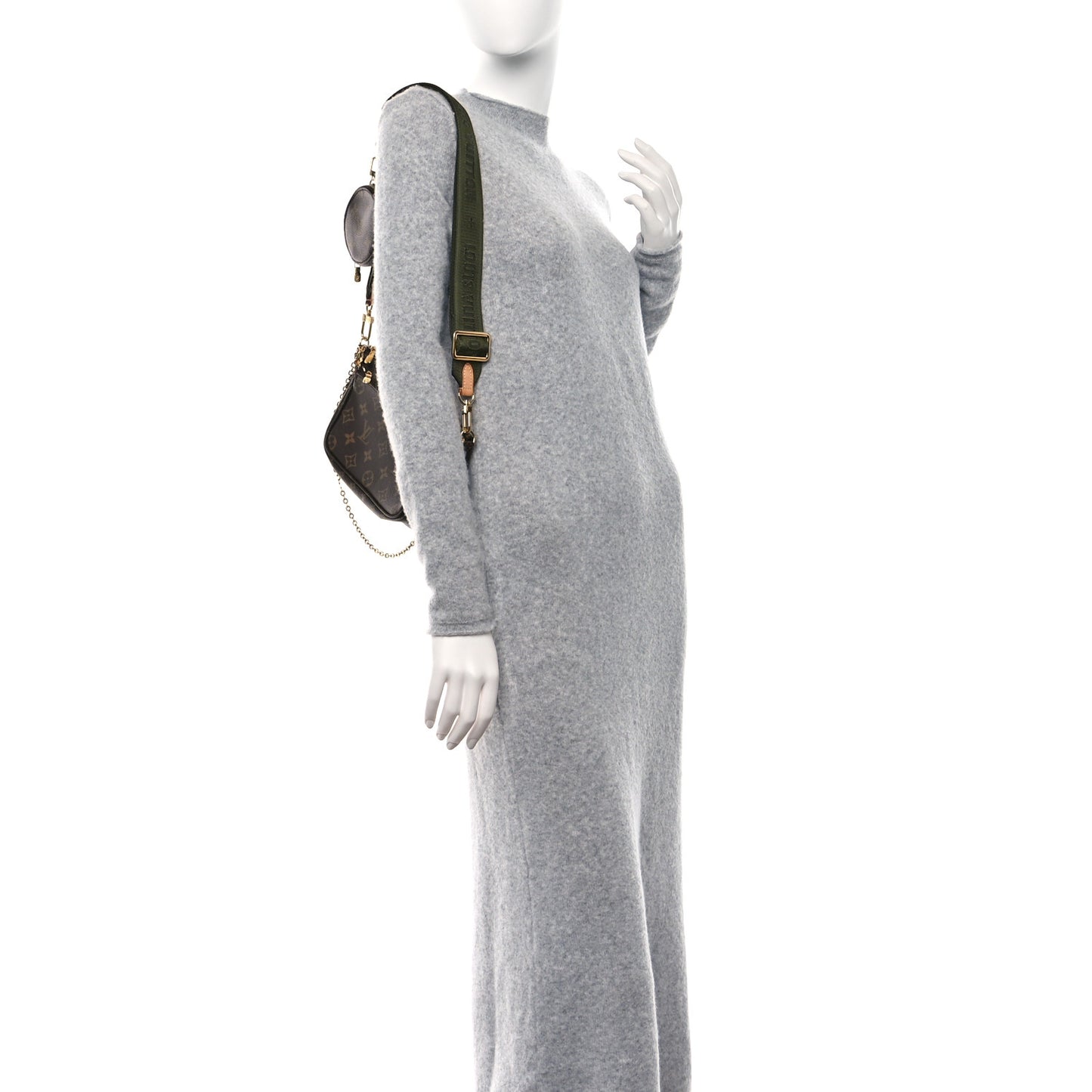 Monogram Multi Pochette Accessories Kaki