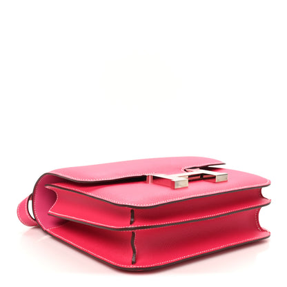 Hermes Epsom Constance 24 Rose Tyrien 4 of 10