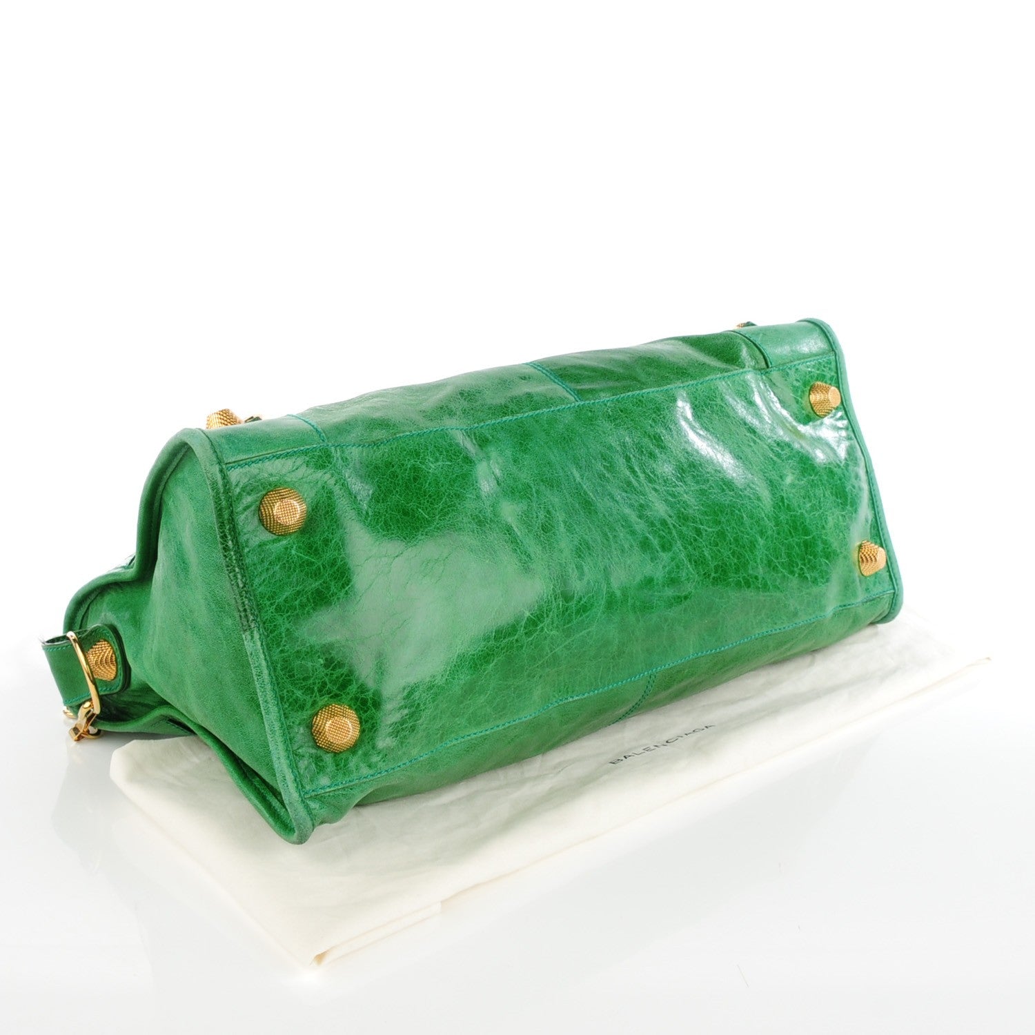 Balenciaga Chevre Giant 21 Gold Hardware Part Time Vert Gazon 4 of 8