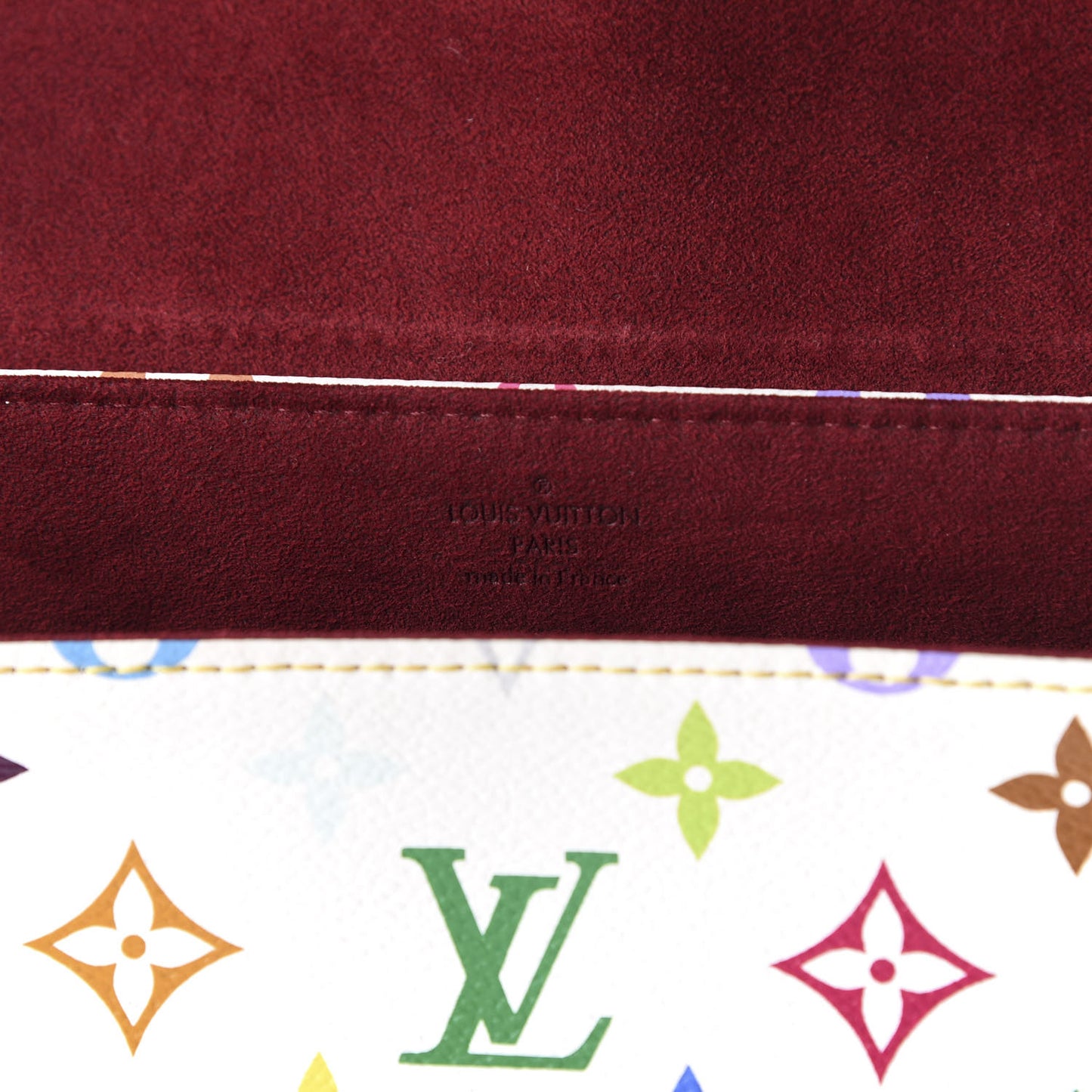 Monogram Multicolor Beverly MM White