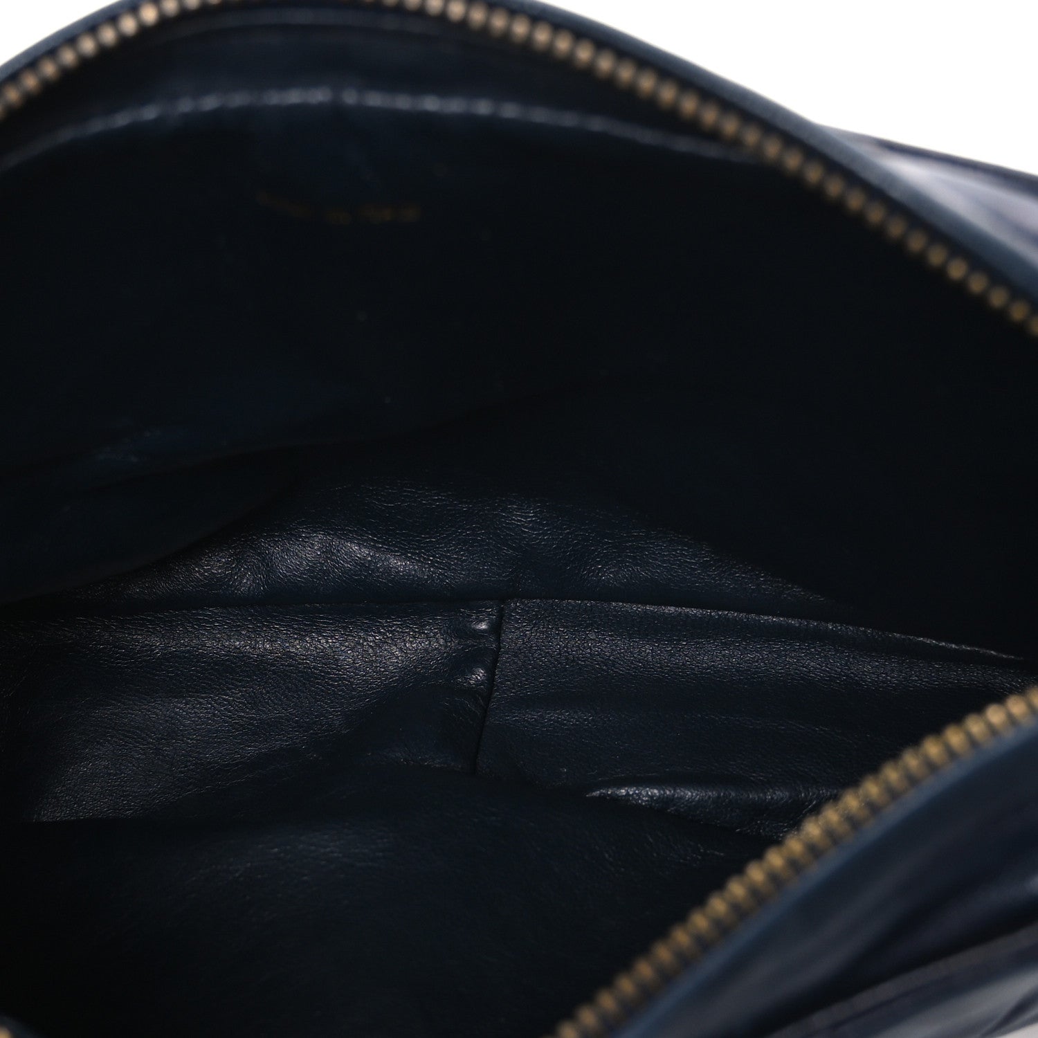 Chanel Lambskin Quilted CC Tassel Camera Case Navy 4 of 10