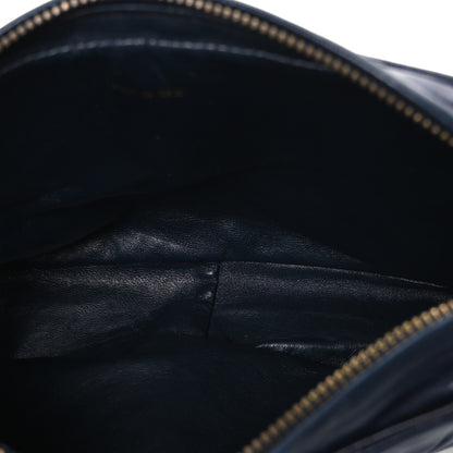 Chanel Lambskin Quilted CC Tassel Camera Case Navy 4 of 10