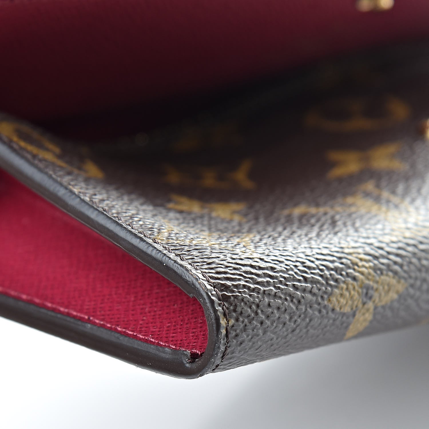 Louis Vuitton Monogram Emilie Wallet Fuchsia 9 of 10