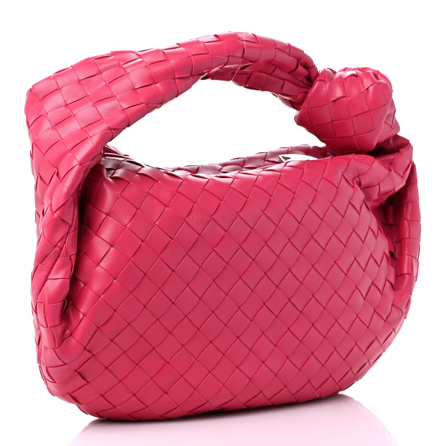 Bottega Veneta Nappa Intrecciato Teen Jodie Hobo Cranberry 3 of 8