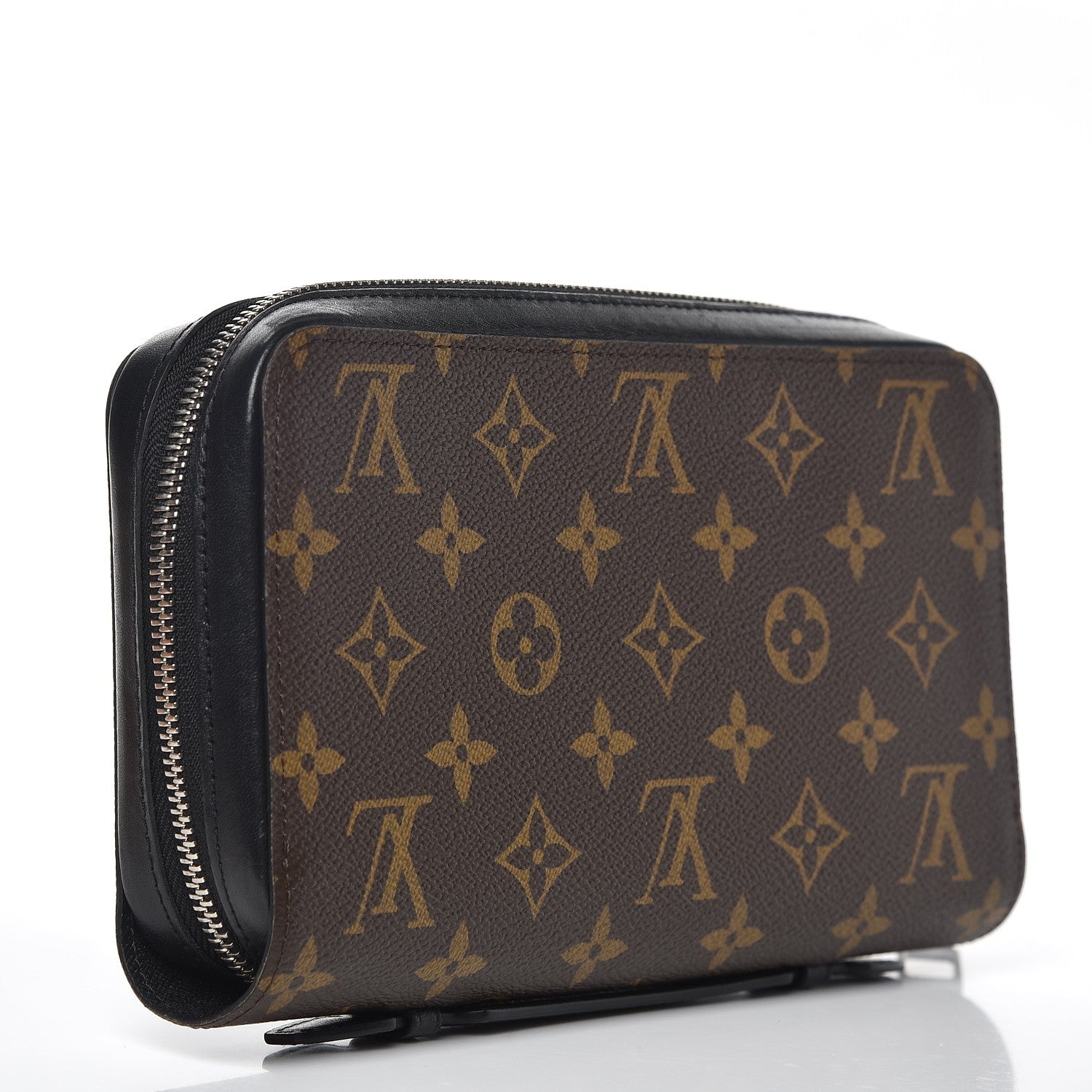 Louis Vuitton Monogram Macassar Zippy XL Wallet 3 of 7