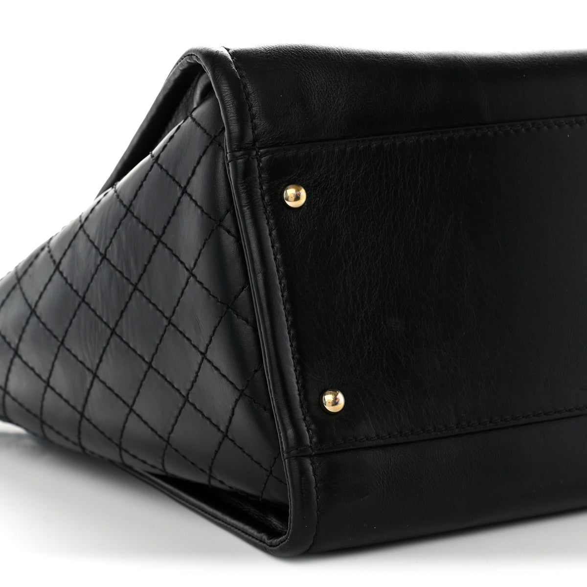 Chanel Calfskin Tweed Medium Deauville Tote Black Multicolor 10 of 13