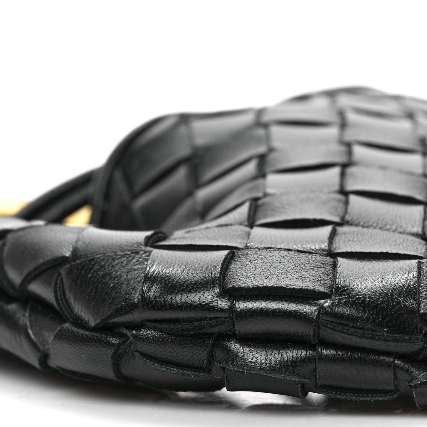 Nappa Intrecciato Mini Sardine Bag Black