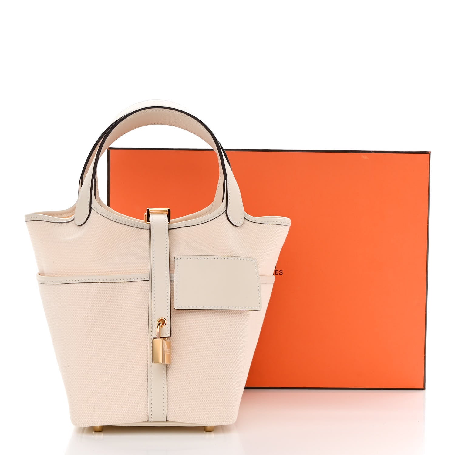 Hermes Toile Goeland Swift Cargo Picotin Lock 18 Nata 11 of 11