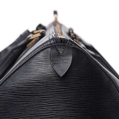 Louis Vuitton Epi Keepall 50 Black 6 of 16