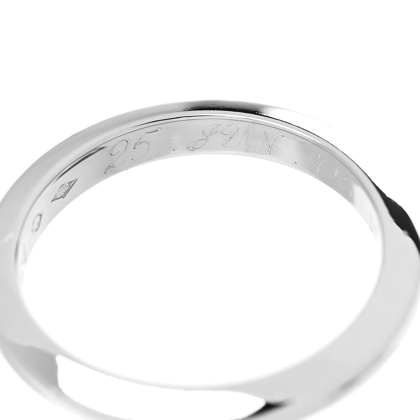 Platinum 2.5mm Declaration Wedding Band Ring 47 4