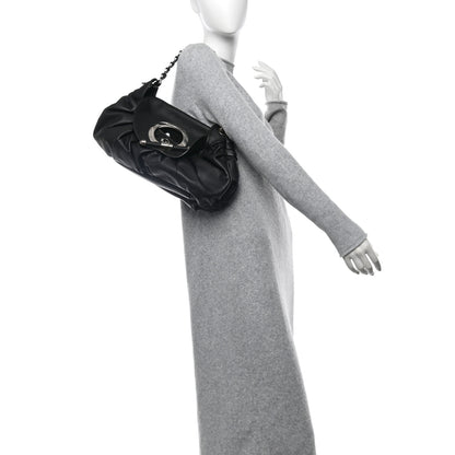 Christian Dior Lambskin Jazzclub Shoulder Bag Black 2 of 10