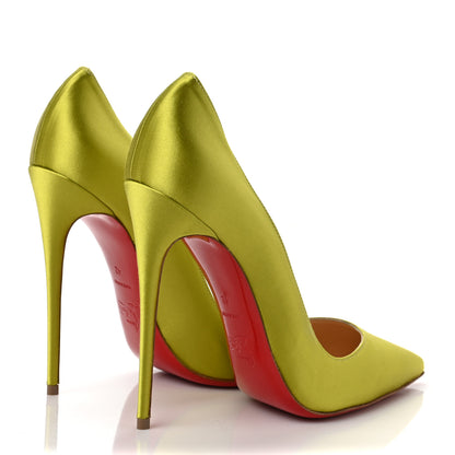 Christian Louboutin Satin So Kate 120 Pumps 42 Bourgeon 4 of 8
